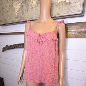 Billabong Pink Tank Top Size Medium Flowy Light Weight